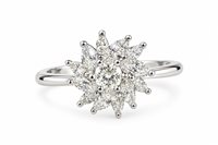 Anillo Polello Mujer in Oro blanco Diamante G3470B/1